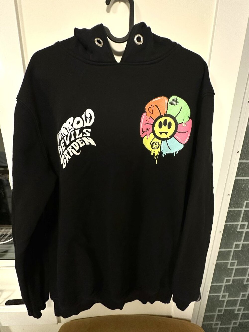 BARROW X THE DEVIL'S GARDEN HOODIE - LUXURY STREETWEAR, USED IN GREAT CONDITION